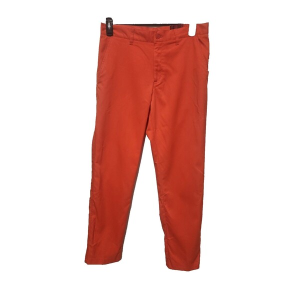 Fila Other - Fila Sport Golf Pants Flat Front Orange Polyester Flat Front Mens Size 32/30